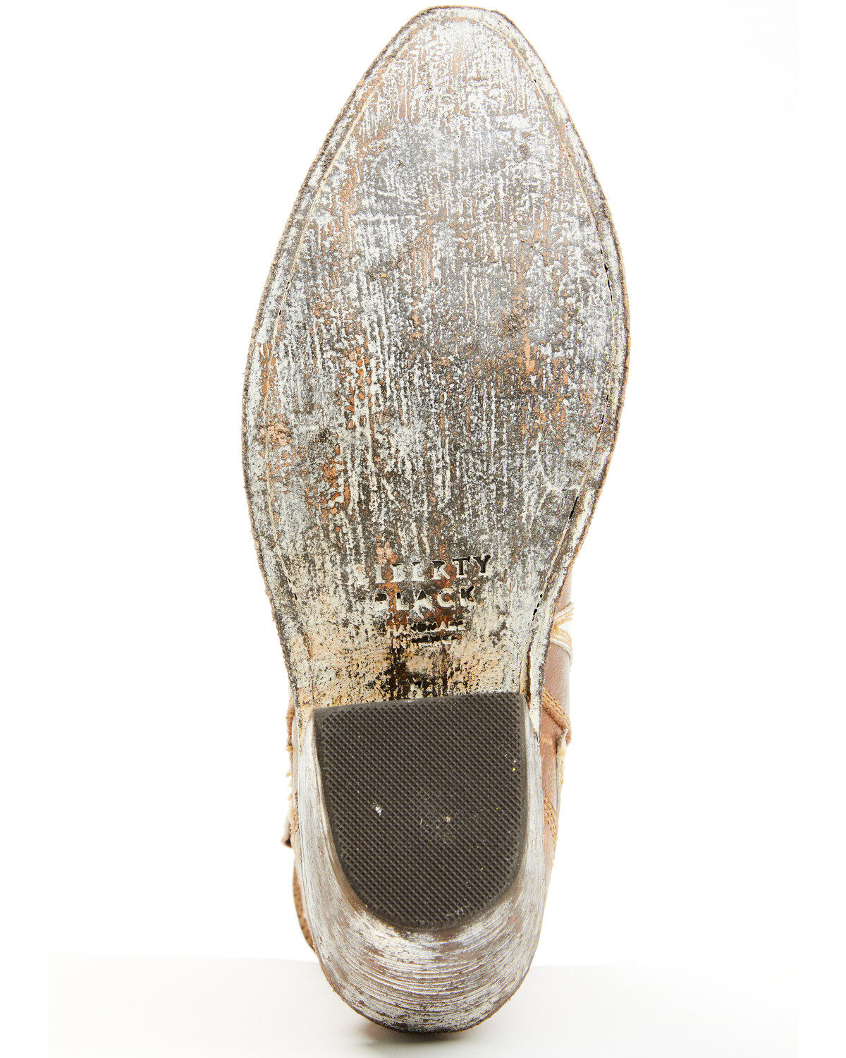 Image #7 - Liberty Black Women's Evan Flame Western Booties - Snip Toe, Tan, hi-res
