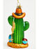 Image #3 - Kurt Adler Noble Gems™ Glass Cowboy Cactus Ornament, Multi, hi-res