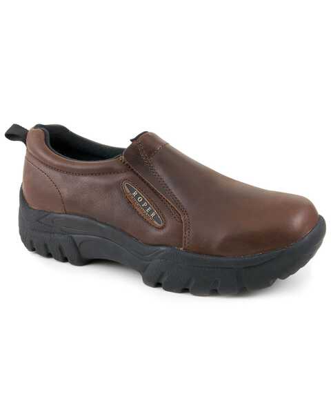 Roper Men's Performance Casual Shoes, Brown, hi-res
