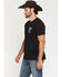 Image #3 - Moonshine Spirit Men's Fear Not Dia De Los Muertos Short Sleeve Graphic T-Shirt, Black, hi-res