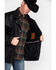 Image #4 - Outback Unisex Short Oilskin Jacket, Black, hi-res