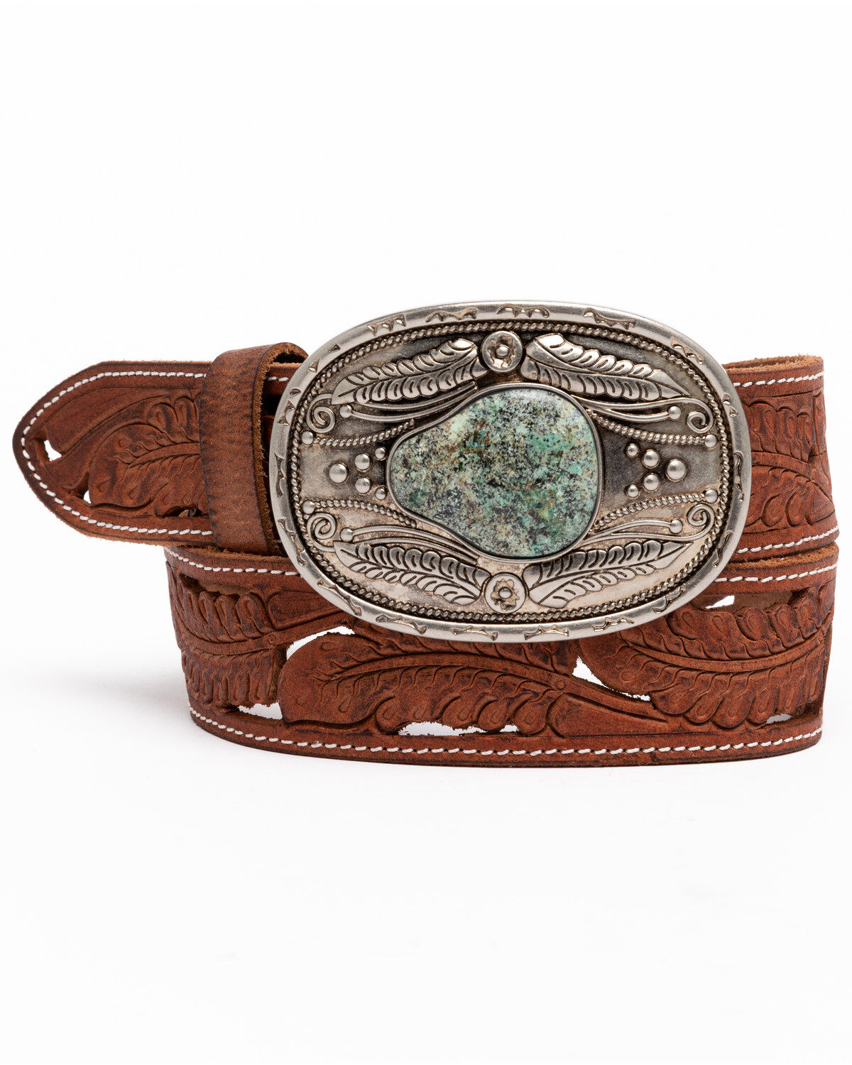 Image #1 - Shyanne Women's Light As A Feather Western Buckle Belt , , hi-res
