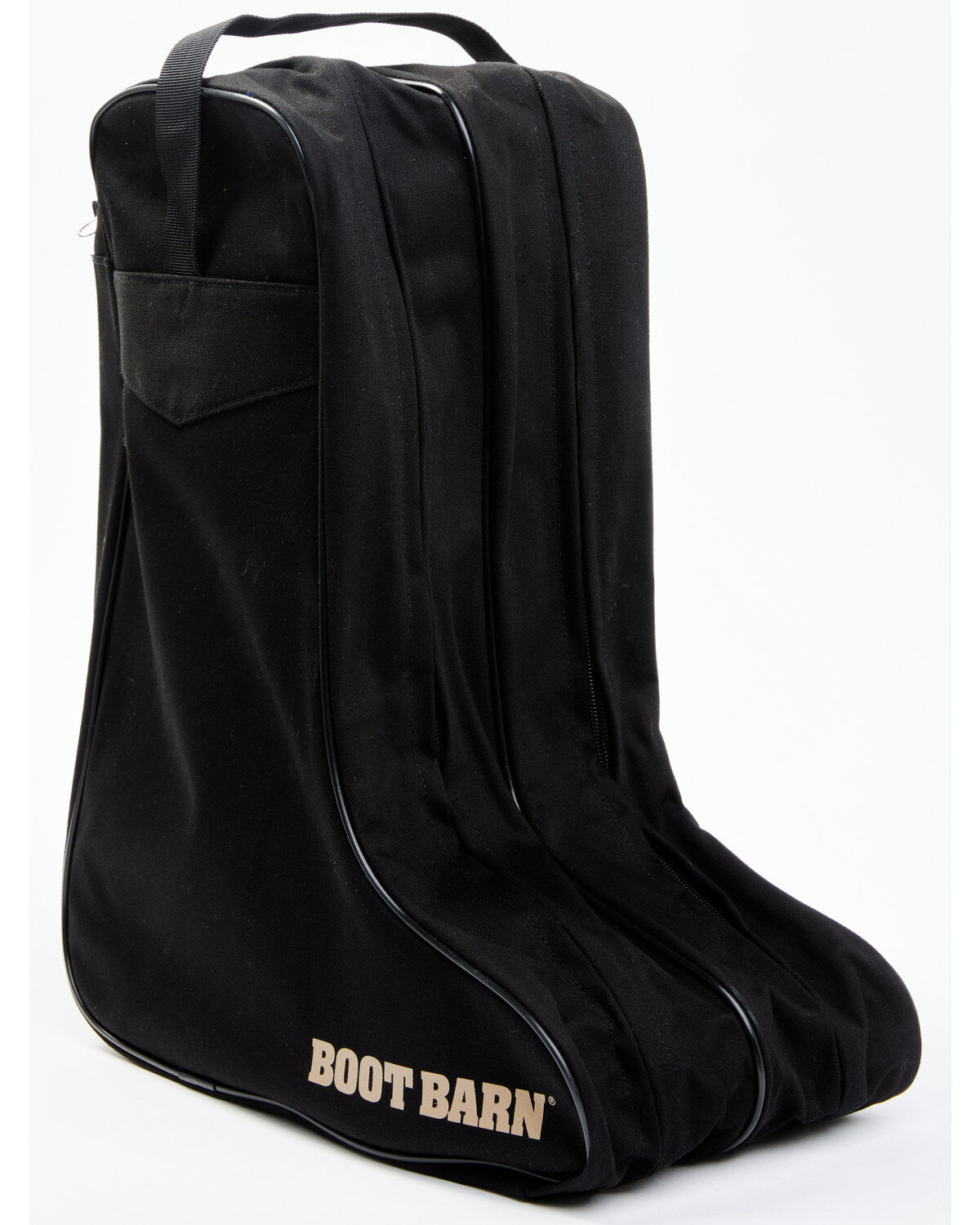 Image #1 - Boot Barn Canvas Boot Bag, Black, hi-res