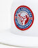 Image #2 - Lazy J Ranch Men's Solid White Tejas Americas Patch Mesh-Back Ball Cap, White, hi-res