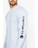 Carhartt Men's Loose Fit Heavyweight Long Sleeve Logo Graphic Work T-Shirt - Big & Tall, Hthr Grey, hi-res