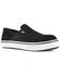 Image #1 - Reebok Women's Comfortie Slip-On Casual Work Shoes - Steel Toe, Black/white, hi-res