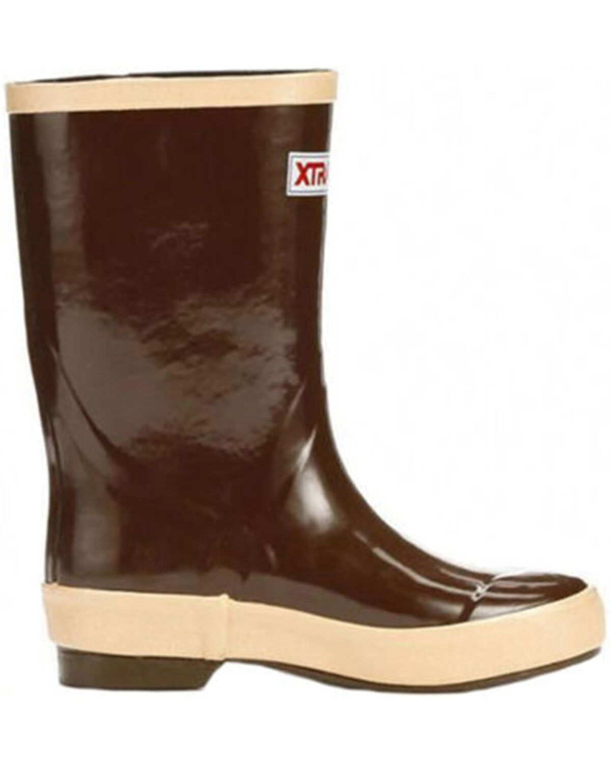 Image #2 - Xtratuf Little Boys' 8" Legacy Boots - Round Toe, Brown, hi-res
