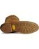 Abilene Men's 12" Safety Toe Western Work Boots, Dirty Brn, hi-res