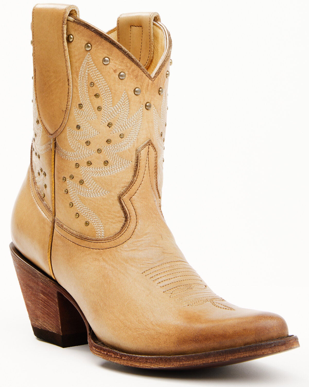 Idyllwind Women's Bayou Western Fashion Booties - Round Toe, Tan, hi-res