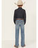 Image #3 - Wrangler Boys' Medium Wash Bootcut Denim Jeans, Medium Wash, hi-res