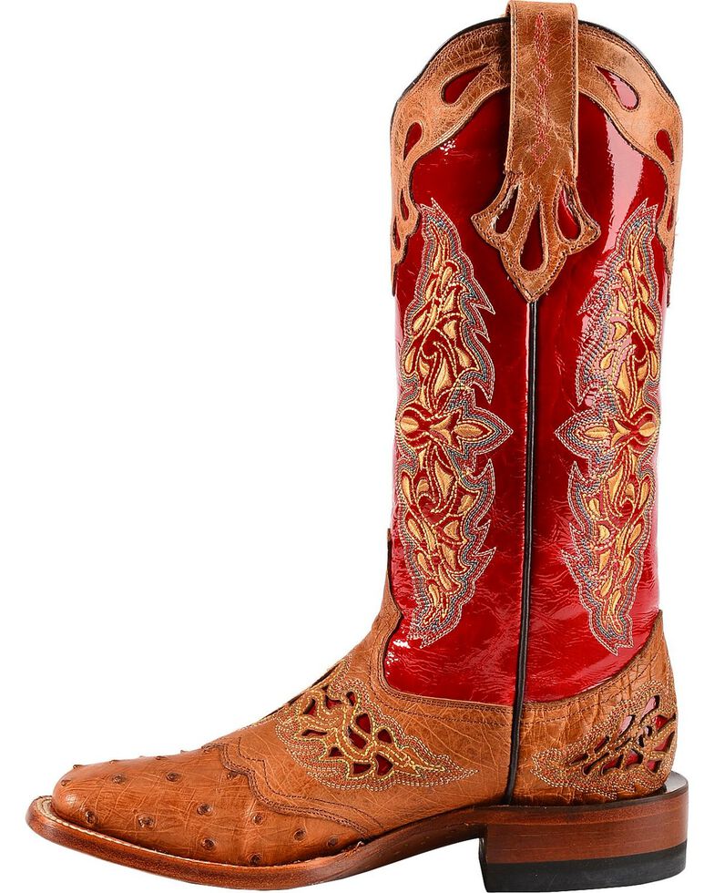 Lucchese Women's Amberlyn Exotic Ostrich Western Boots | Boot Barn