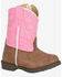 Image #2 - Smoky Mountain Toddler Girls' Hopalong Western Boots - Round Toe, Pink, hi-res