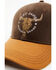 Cody James Men's Steerhorn Mesh-Back Baseball Cap, Brown, hi-res