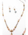 Image #3 - Shyanne Women's Moonlit Two Layered Beaded Necklace Tassel Jewelry Set , Silver, hi-res