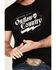 Image #3 - Moonshine Spirit Men's Country Bolt Short Sleeve Graphic T-Shirt, Black, hi-res