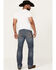 Image #3 - Moonshine Spirit Men's Cantina Wash Decker Slim Straight Stretch Denim Jeans, Medium Wash, hi-res