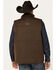 Image #4 - Ariat Men's Abilene Heavyweight Insulated Vest, Brown, hi-res