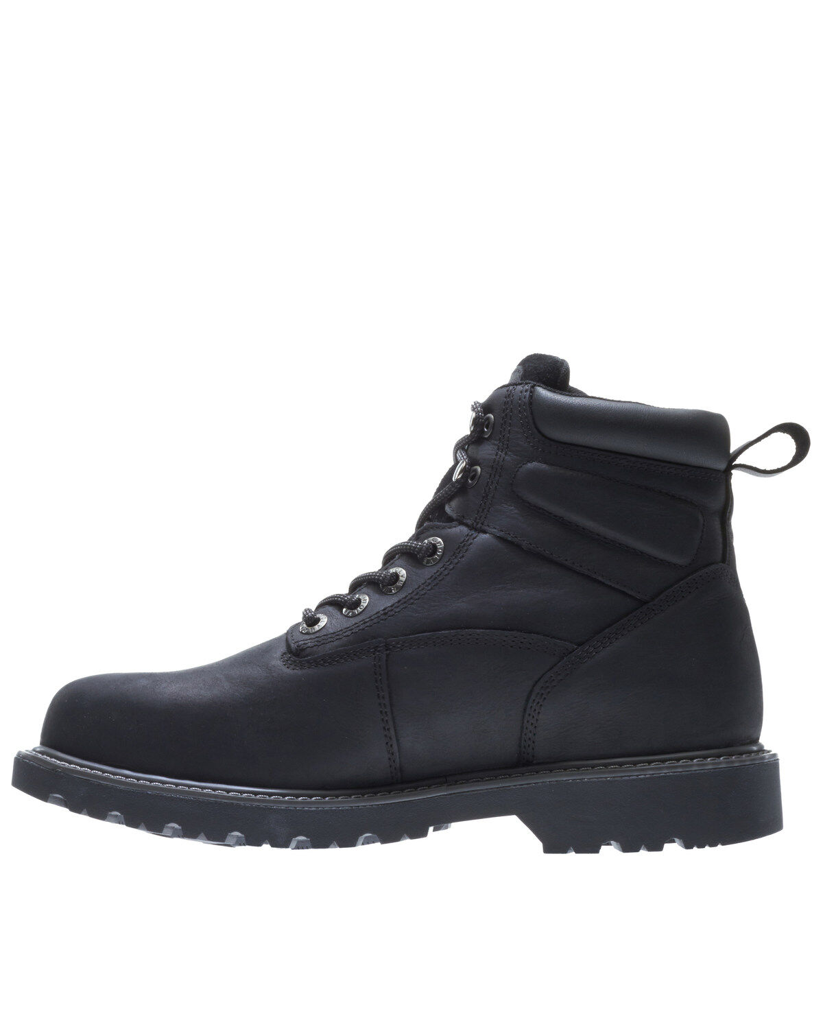Image #3 - Wolverine Men's Floorhand Waterproof Work Boots - Steel Toe, Black, hi-res