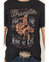 Image #3 - Wrangler Men's For The Ride Of Life Short Sleeve Graphic T-Shirt, Black, hi-res