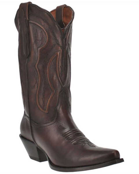Dan Post Women's Mataya Western Boots - Snip Toe, Brown, hi-res