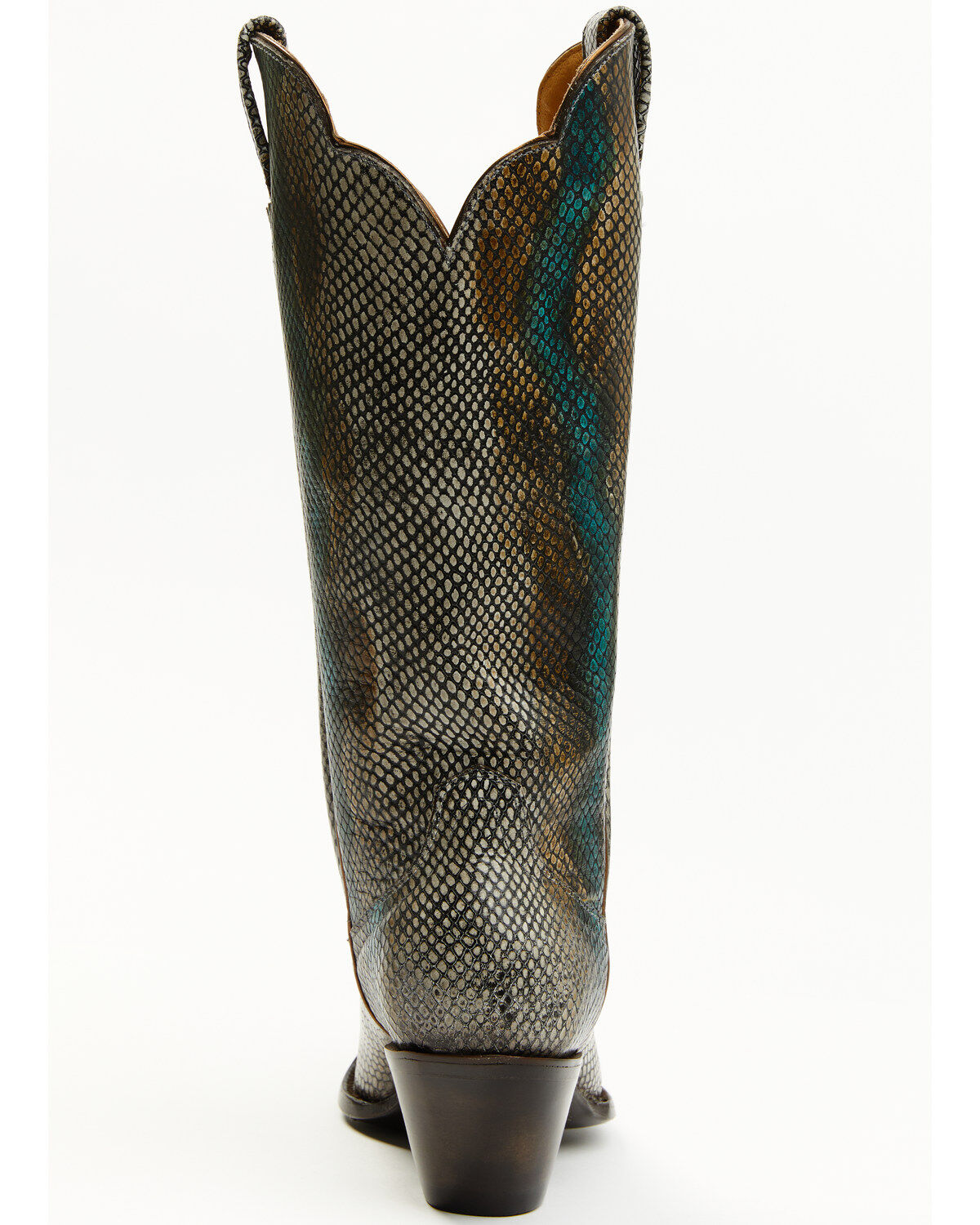 Image #5 - Idyllwind Women's Strut Snake Print Leather Western Boots - Snip Toe, Multi, hi-res