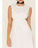 Maia Bergman Women's Kali Butterfly Lace Dress , White, hi-res