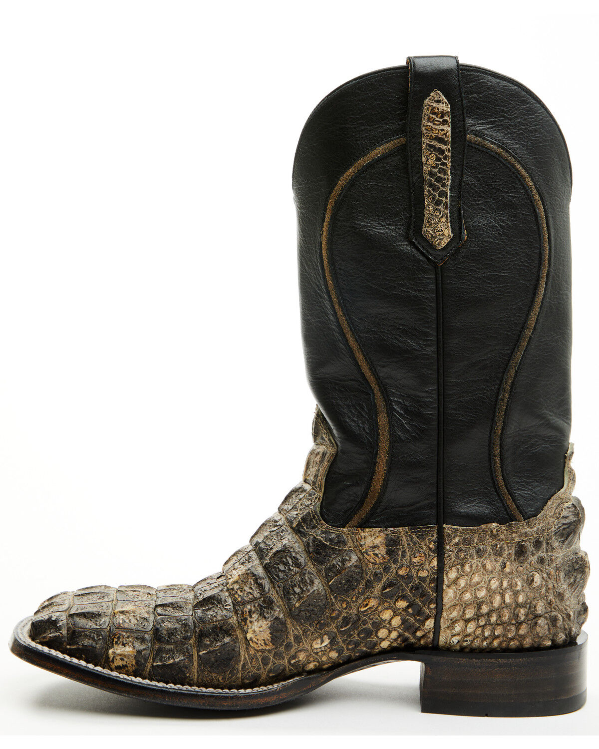 Image #3 - Cody James Black 1978® Men's Tillman Exotic Hornback Alligator Western Boots - Broad Square Toe, , hi-res