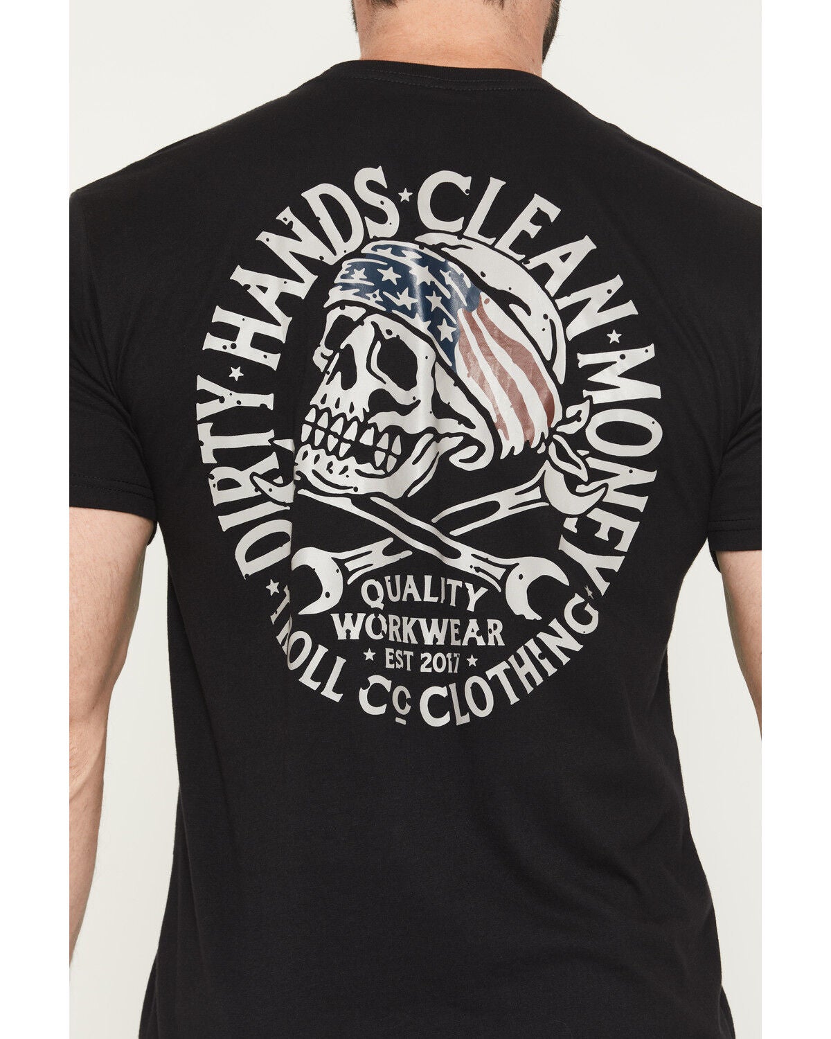 Image #4 - Troll Co Men's DHCM Pirate Short Sleeve Graphic T-Shirt, Black, hi-res