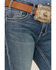Image #4 - Rock & Roll Denim Women's Medium Wash Mid Rise Bootcut Extra Stretch Riding Jeans, Medium Wash, hi-res