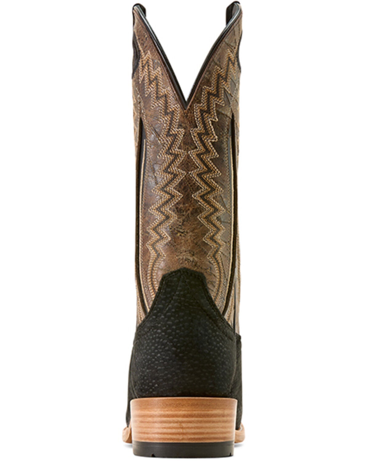 Image #4 - Ariat Men's Futurity Dualin Western Boots - Square Toe, Black, hi-res