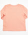 Image #3 - Wrangler Toddler Girls' Desert Logo Long Sleeve Graphic Shirt, Orange, hi-res