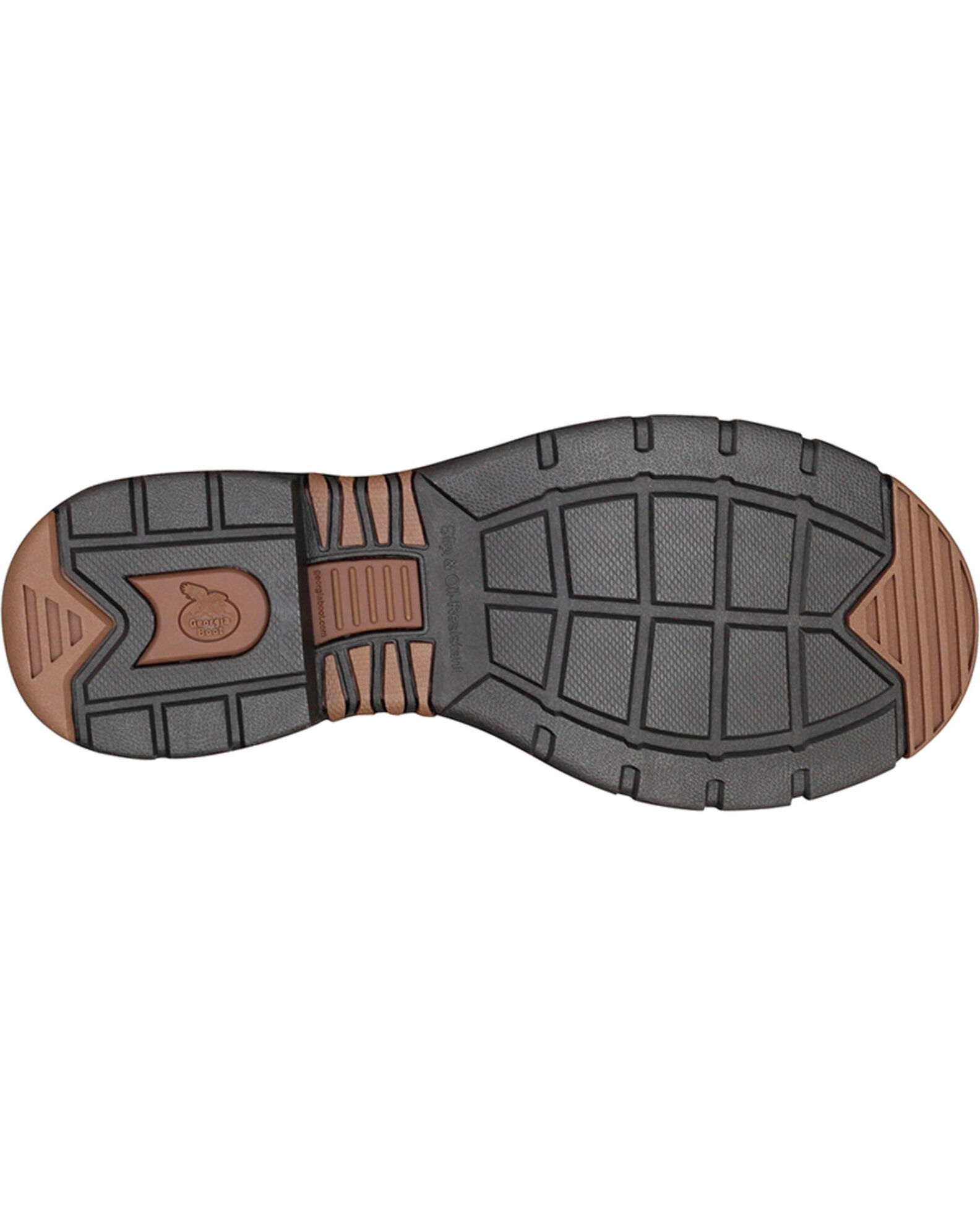 Image #5 - Georgia Men's Athens Steel Toe Wellington Boots, Brown, hi-res