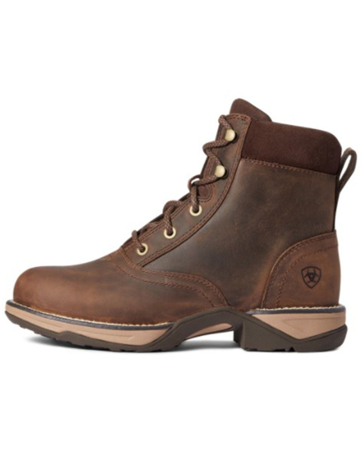 Ariat Women's Anthem Lace-Up Boots - Round Toe, Brown