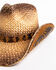 Shyanne® Women's Rustic Tan Straw Hat, Brown, hi-res