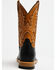 Image #5 - Horse Power Men's Western Boots - Broad Square Toe, Black, hi-res