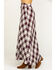 Stetson Women's Plaid Print Maxi Skirt, Brown, hi-res