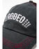 Image #6 - Shyanne Women's Rodeo Stars Embroidered Ball Cap , Grey, hi-res