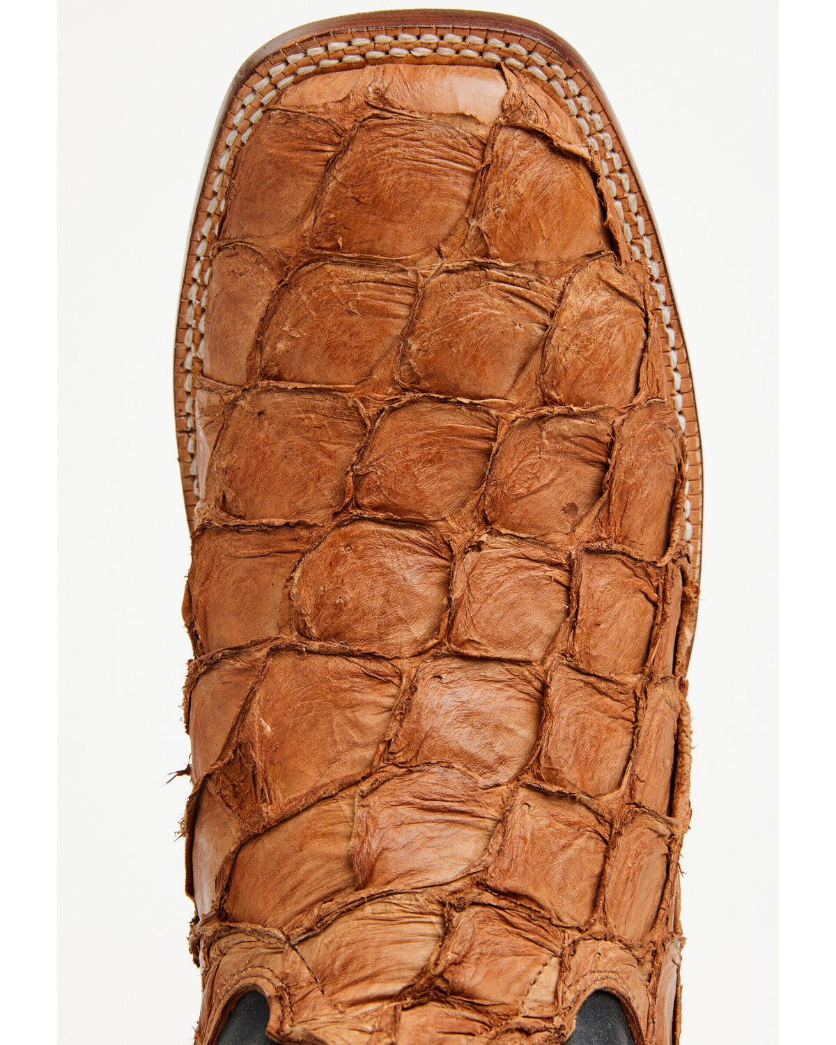 Image #6 - Cody James Men's Freedom Exotic Pirarucu Western Boots - Broad Square Toe, Blue, hi-res