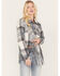 Image #2 - Idyllwind Women's Walker Cropped Fringe Jacket, Navy, hi-res
