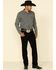 Image #3 - Cody James Men's Gallop All-Over Floral Print Long Sleeve Western Shirt , , hi-res