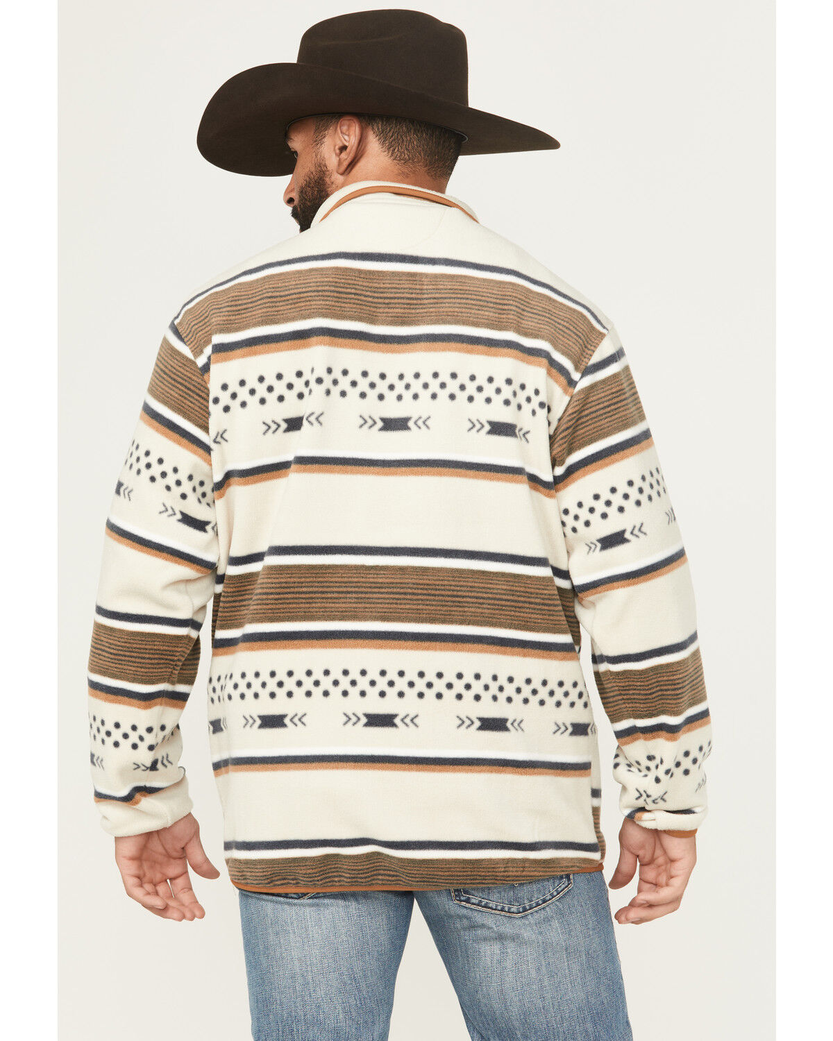 Product Name:  Cinch Men's Striped 1/4 Snap Pullover