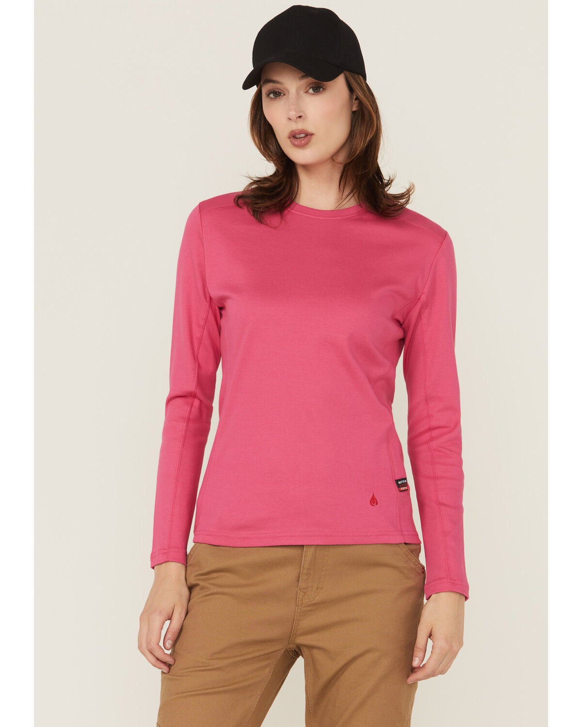 Forge Workwear Women's FR Solid Long Sleeve Work Shirt | Boot Barn