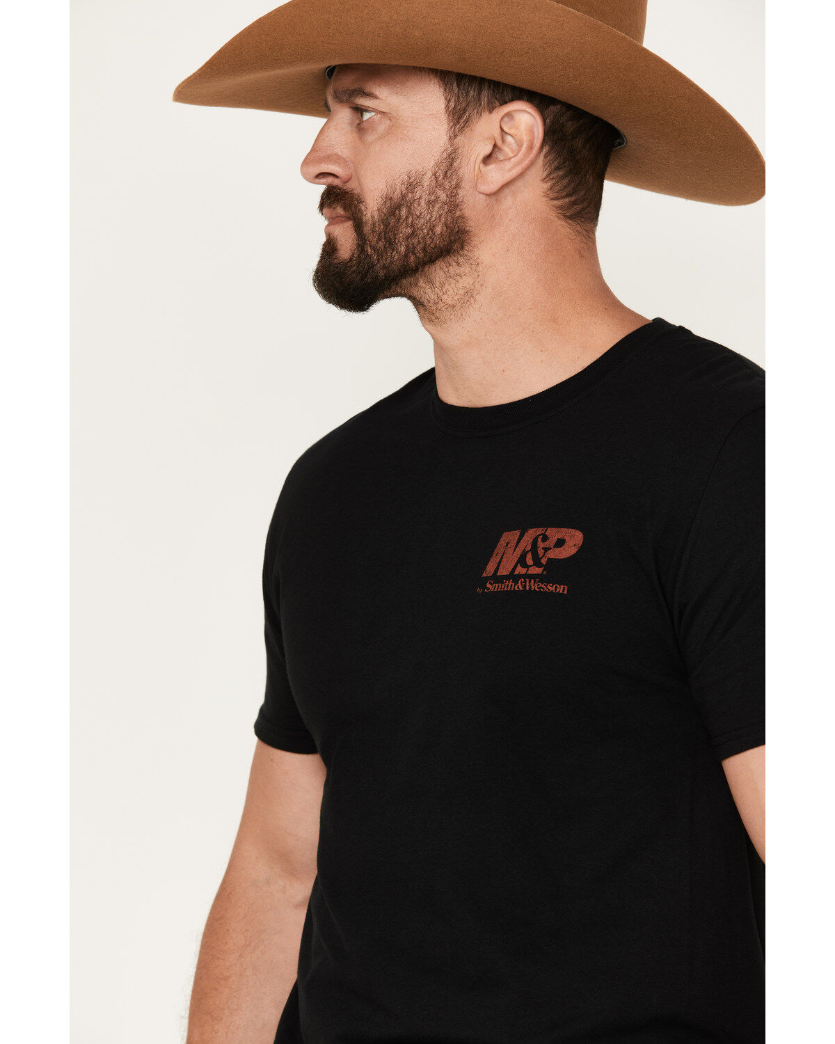 Image #3 - Smith & Wesson Men's M&P Eagle Shield Short Sleeve Graphic T-Shirt, , hi-res