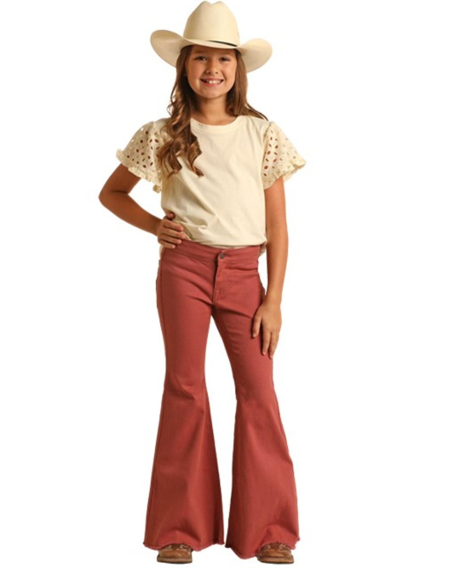 Stretch bell bottom jeans discount