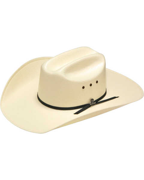 Ariat Men's 20X Straw Cowboy Hat, Ivory, hi-res