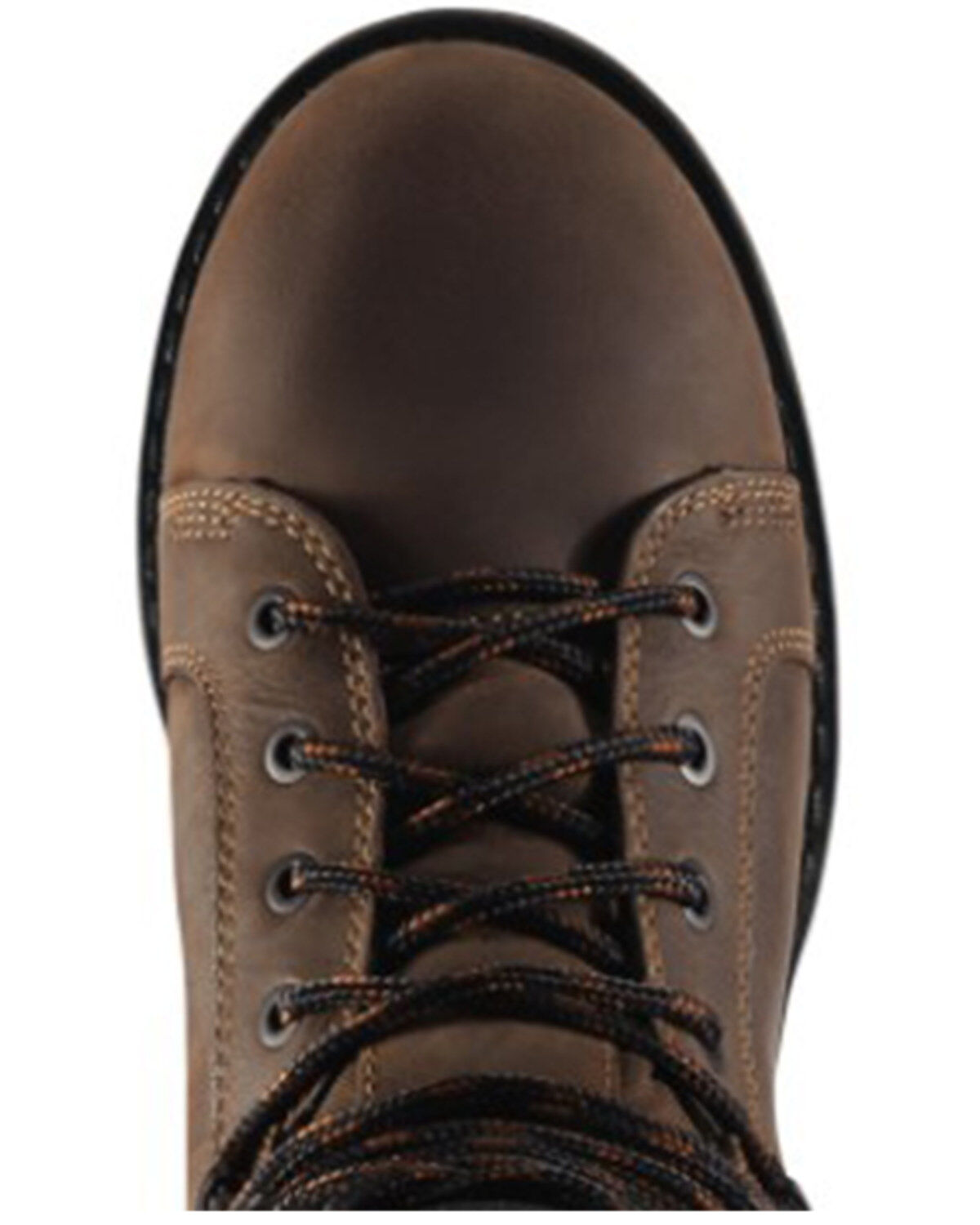 Image #4 - Danner Men's Steel Yard Lacer Work Boots - Steel Toe, Brown, hi-res