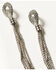 Image #2 - Idyllwind Women's Silver Saylor Court Earrings, Silver, hi-res