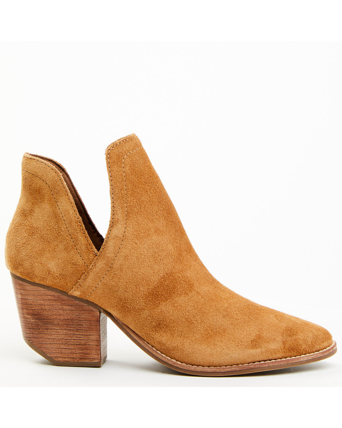 Image #2 - Matisse Women's Toby Fawn Fashion Booties - Round Toe, Camel, hi-res