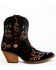 Image #2 - Dingo Women's Sugar Bug Suede Fashion Booties - Round Toe, Black, hi-res