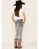 Image #4 - Silver Little Girls' Tammy Bleach Wash Bootcut Jeans, Blue, hi-res